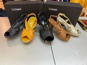 Sandalia le marinè Súper Cómodo Talón 8 CM Plataforma 2CM Varios Colores |  eBay