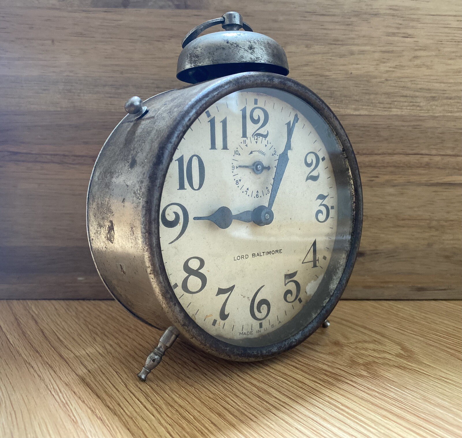 Antique lord Baltimore alarm clock eBay