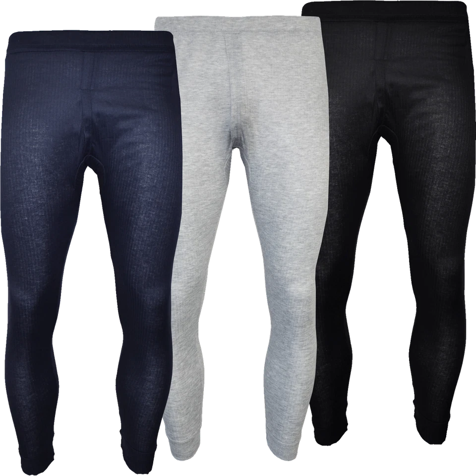1-3er Pack Herren Thermo lange Unterhose Thermowäsche Unterwäsche Unterhemd Set