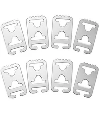 8pcs No Tie Shoelace Anchors Laces Lock Clip for Adults and Kids Shoe