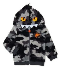Jurassic World Toddler Boys Costume Hoodie Jacket 2T 3T 4T Park Dinosaur Sherpa