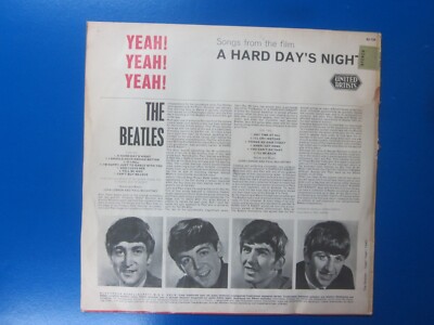 THE BEATLES A Hard Day's Night GERMAN RELEASE FROM ODEON RECORDS