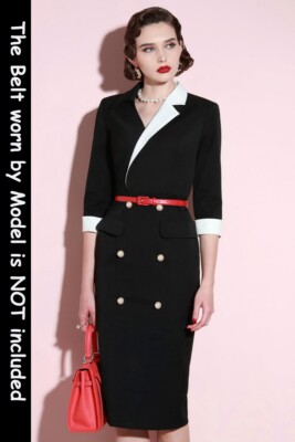 Custom Made to order Sheath Church Dinner Office Party Dress plus 1x-10x  Y459 | eBay
