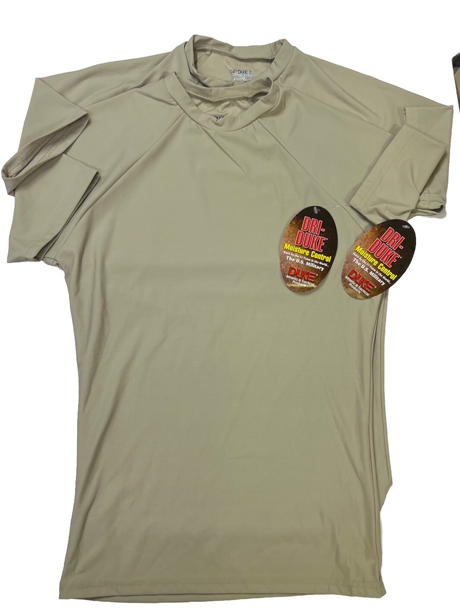 Dri-Duke Moisture Control Compression USGI T-Shirt Men's Military