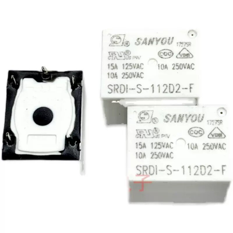 10/pieces NEW Sanyou Power Relay SRDI-S-112D2-F 5-pin 10A250VAC | eBay