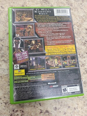 Mortal Kombat：Deception【中古美品・xbox北米版】 Amazon.com: Mortal Kombat Deception - Xbox (Renewed) : Video