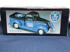 Vintage Drag Specialties Model Truck 1937 Chevy Pick-Up Truck Bank With Key