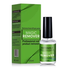 Quick Gel Polish Remover - 15ml Soak-Off, Non-Irritating, 3 Minutes