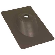 IPS Corporation 81765 4 in. Roof Flashing Thermoplastic for Vent Pipe Black