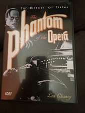 Phantom of the Opera (DVD, Silent Film) Lon Chaney, With Poster Included Horror