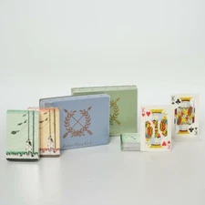 PAIR OF (2) VINTAGE E. E. FAIRCHILD CO. "EMBASSY" TWO DECK PLAYING CARD SETS