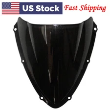 Smoke Motorcycle Windscreen Windshield For Suzuki GSXR600 GSXR750 2008 2009 2010