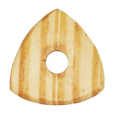 Cedar Wood Guitar Pick - 4.0 mm - 346 With Grip Hole - Handmade Exotic Plectrum