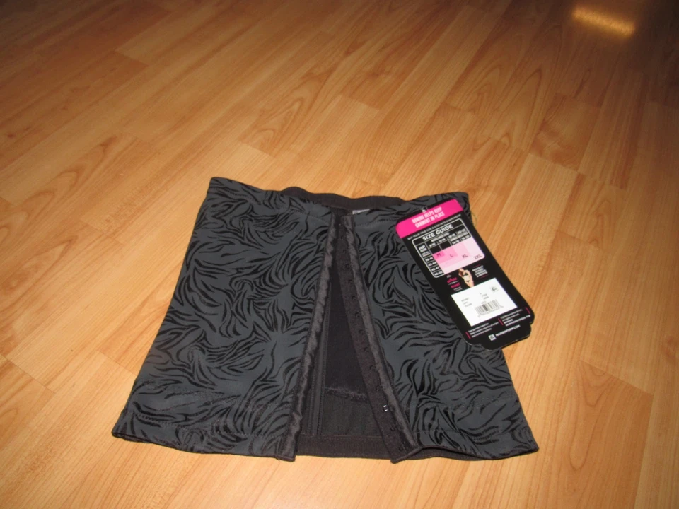 Nuevo con etiquetas Nuevo MAIDENFORM Mujer Cintura Pequeña Negro Ultra Firme Escultura Foto 3 de 4