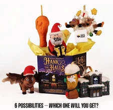 Buffalo Wild Wings - Hank the Halls Blind Box Limited Edition Ornament  IN HAND