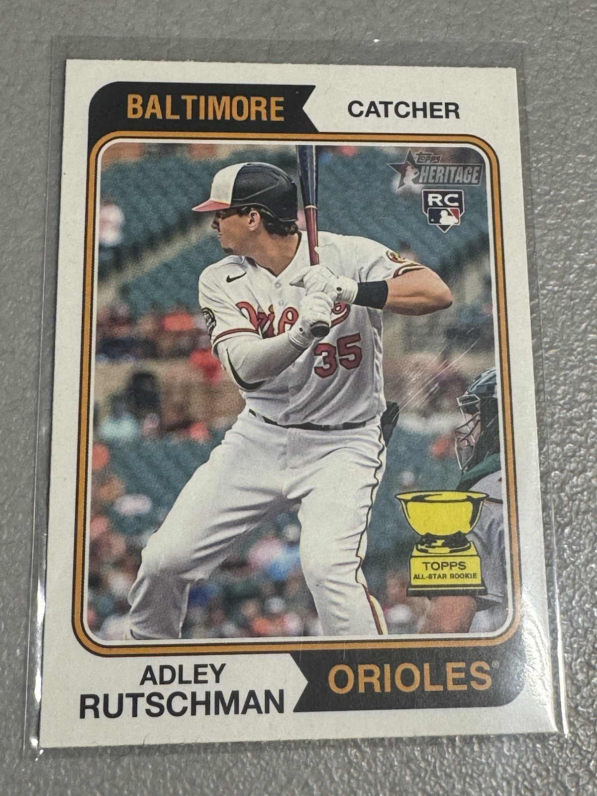 2023 Topps Heritage - Adley Rutschman #7 (RC)
