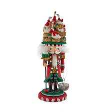Kurt Adler Hollywood “6 Geese A-Laying” Nutcracker, 18-Inch