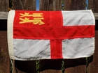Vintage Island of SARK (Channel Islands) Sailing Yacht Panel Flag Burgee Pennant