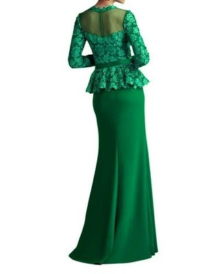 green lace peplum dress ASOS DESIGN velvet bandeau peplum midi dress with lace skirt in green