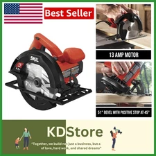 Powerful 13-Amp 7-1/4" Circular Saw with Precision Cuts