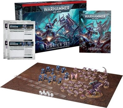Ultimate Warhammer 40,000 Starter Set - Experience Tabletop Gaming with 2 Forces