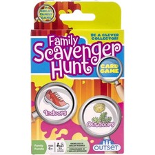 SEALED Family Scavenger Hunt Card Game by Outset Media Indoor and Outdoor
