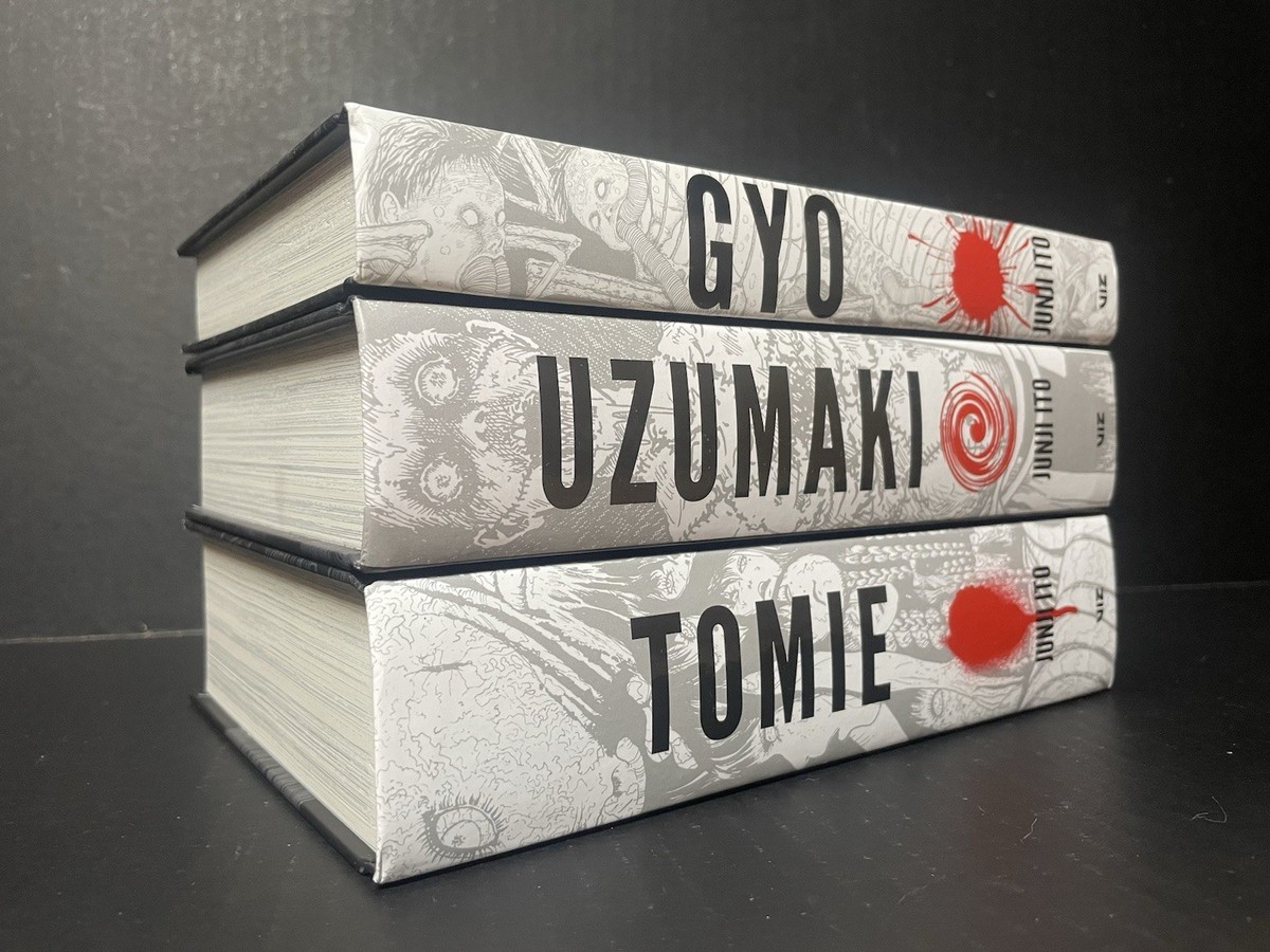 Junji ito uzumaki Gyo TOMIE 英語版 伊藤潤二セット Junji Ito