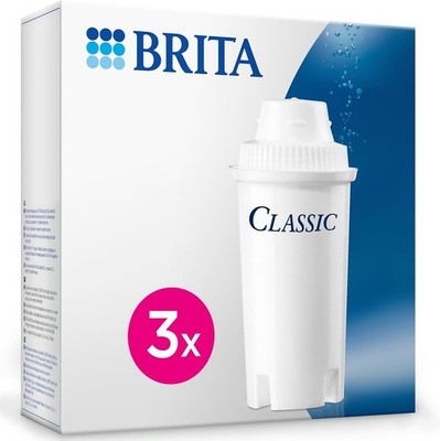 Brita Kartusche Classic Wasseraufbereiter Wasserneutralisierer 3-teilig