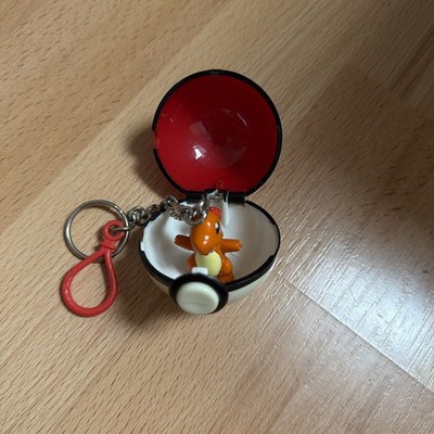 Pokemon - Keychains / Schlüsselanhänger - Glumanda mit Pokeball - 1999