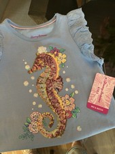 Tommy Bahama Girls Seahorse Shirt Size 5-6