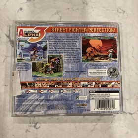 SEGA Street Fighter Alpha 3 (Sega Dreamcast 2000) Tested COMPLETE