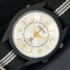 VINTAGE LEGEND HAND-WINDING SWISS MENS REFURBISHED ALARM WATCH a707545-1