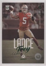 2021 Panini Chronicles Luminance Update Rookies Green Trey Lance #204 0ps8