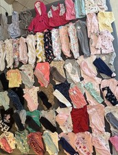 Carters Baby Girl Clothes Sz Newborn Sleepers Outfits Gowns Bundle Lot 89pc
