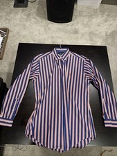 Polo Ralph Lauren Men's Classic Fit Oxford Shirt Long Sleeve Button Down Blue L