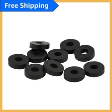 Danco 88569 Rubber Flat Washers - 1/2-Inch, 10-Pack for Effortless Faucet Repair
