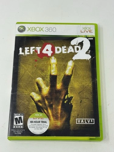 Xbox 360 Left 4 Dead 2 (2009) CIB Complete Ring on Disc