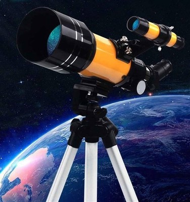 150X Anfänger Astronomie Teleskop mit Handy Adapter Mondbeobachtung Geschenk