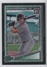 2025 Panini Donruss Optic Black Velocity Prizm 17/39 Braden Montgomery #101 10w8
