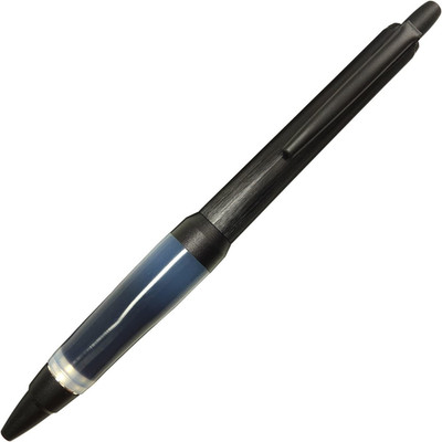 Alpha-Gel Jetstream 0.7 Mm Ball Point Pen, Black Body, Black Ink (SXN1000071P24)