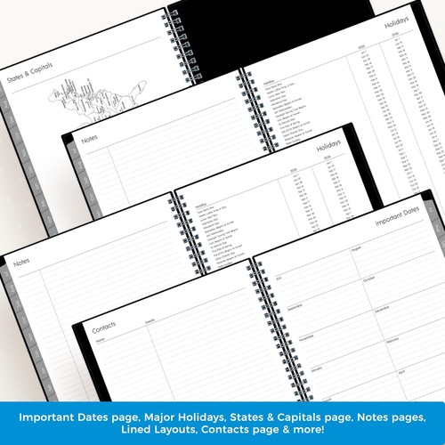 2025-2026 Weekly and Monthly Academic Year Planner Calendar, July 2025 - June... - Picture 9 of 9