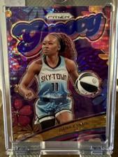 2024 Panini Prizm WNBA - Groovy Dana Evans #8 Blue Pulsar Prizm /199