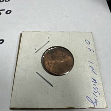 1992 Lincoln Penny * Error - Missing Of  In America