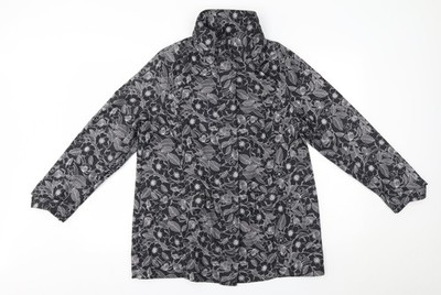 Grauer Anorakmantel Damen UK-Größe 10