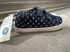 Cat Jack Girls Toddler Parker Sneakers - Navy Blue Size 12