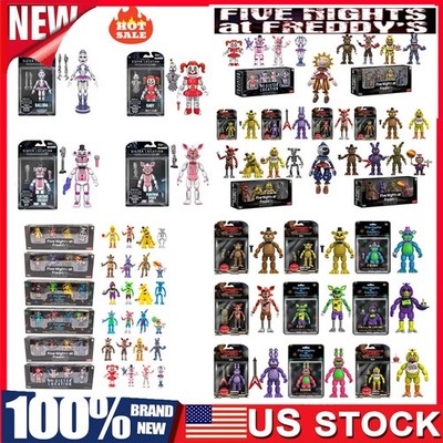 2026 Five Nights at Freddy's Action Figure FNAF Foxy Bonnie Bear Toys Boxed US