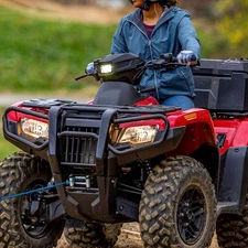 WEISEN ATV Winch Mounting Bracket For Honda Rubicon TRX700 2024-2025