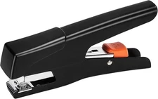Effortless Hand Held Plier Stapler, 25 Sheet Capacity,Heavy Duty Staper,Black