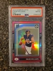 2024 Panini Donruss Optic Rated Rookie Caleb Williams #201 Pink PSA 10