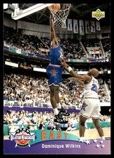 Dominique Wilkins 1992-93 Upper Deck #433 Hawks NBA READ FREE SHIP AutographDen